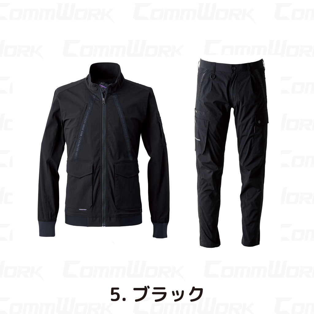 アイズフロンティア #3130 #3132 セットアップ ウィローリップ ナイロンストレッチ 上下セット 吸汗速乾 耐久性 作業服 I'Z FRONTIER