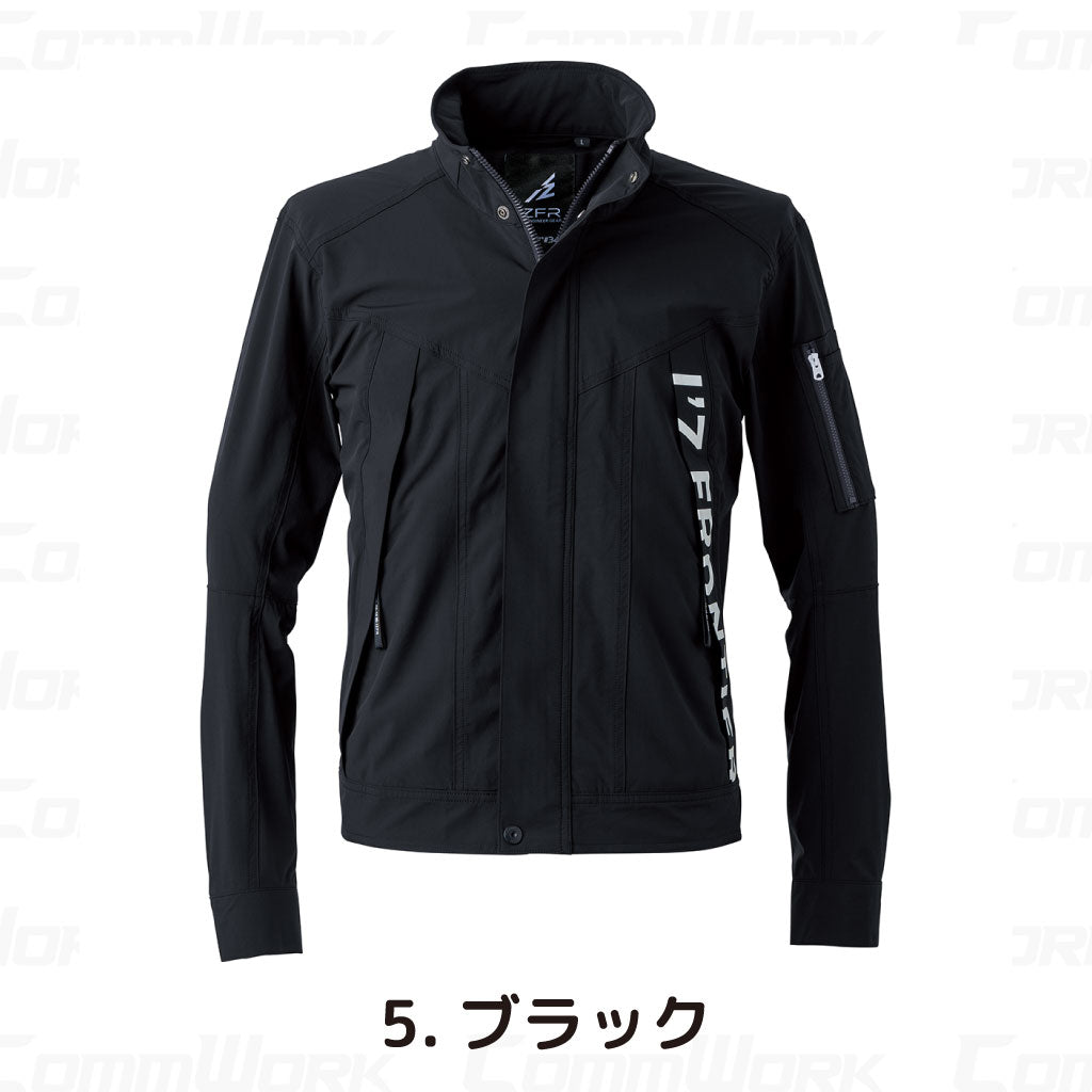 アイズフロンティア #3490 ワークジャケット コールドフィール ナイロン2WAYストレッチ 冷感 速乾 作業服 I'Z FRONTIER