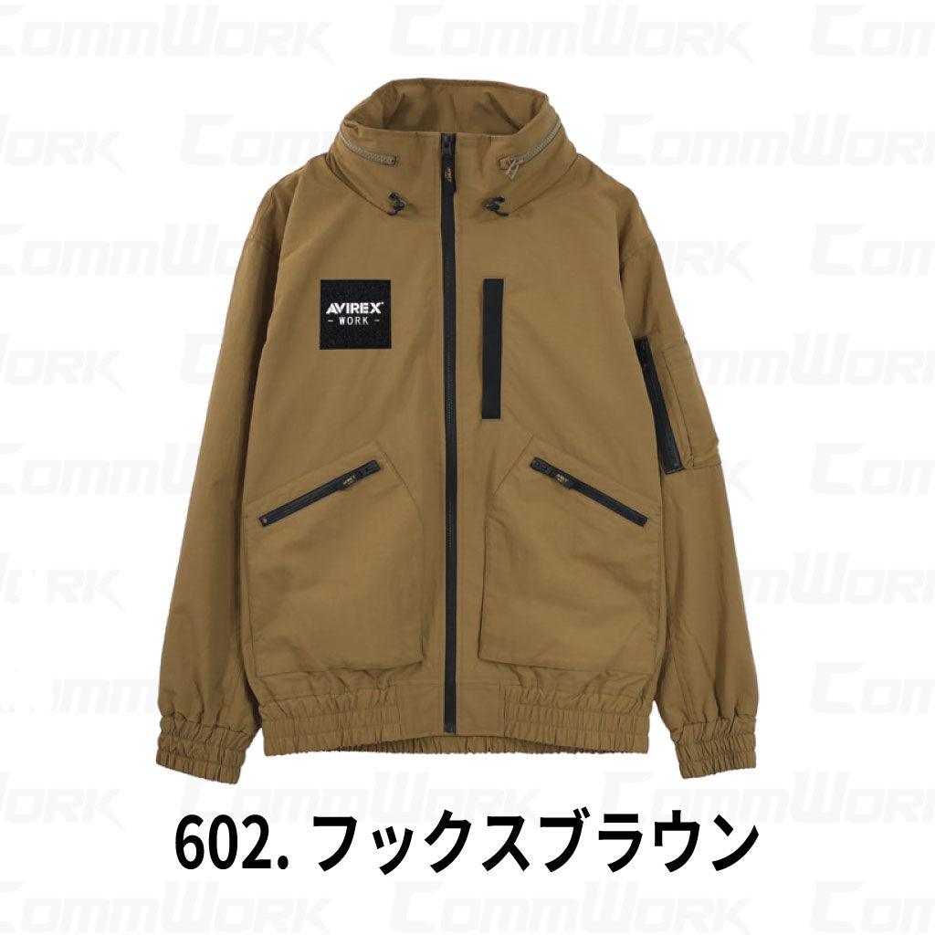 AVIREX WORK AV418 フライトジャケット タスランナイロン 撥水防風 作業服 作業着 アビレックスワーク