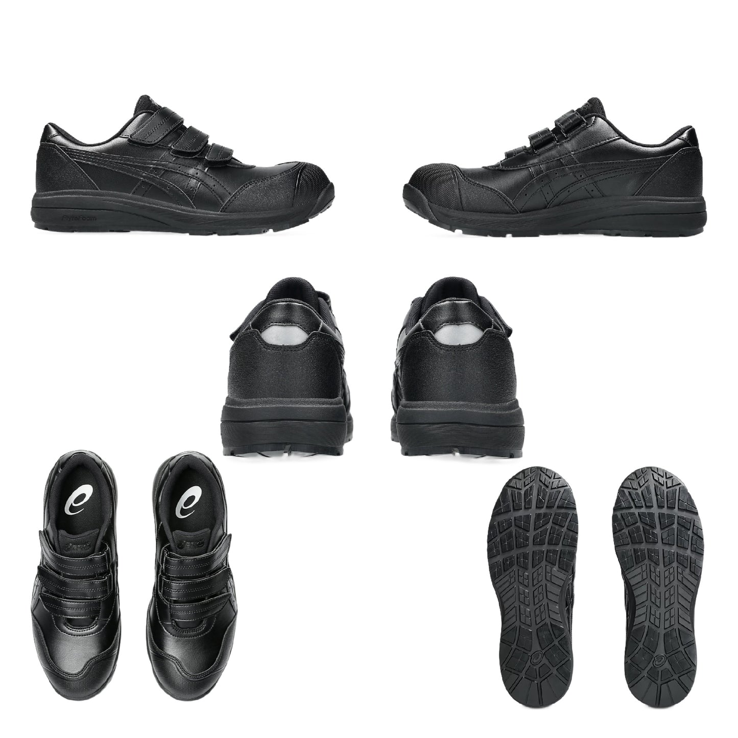 アシックス CP311 安全靴 背面 上面 側面 底面