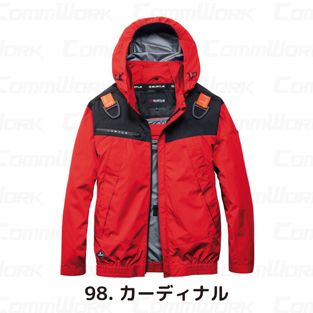 バートル AC1191 エアークラフトブルゾン 長袖 アルミ遮熱加工 マイナス8℃ 撥水 軽量 フルハーネス対応 ユニセックス BURTLE