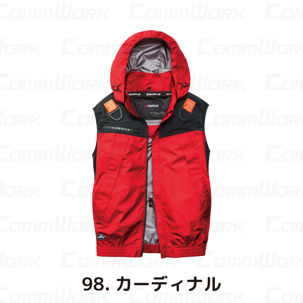 バートル AC1194 エアークラフトベスト アルミ遮熱加工 マイナス8℃ 撥水 軽量 フルハーネス対応 ユニセックス BURTLE