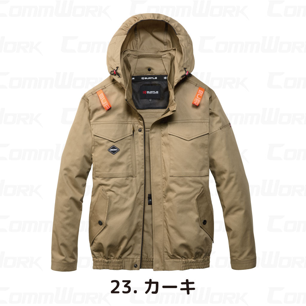 バートル AC2041 エアークラフト長袖ブルゾン 綿100% 高密度ライトツイル 吸汗性 耐久性 ユニセックス AIRCRAFT BURTLE