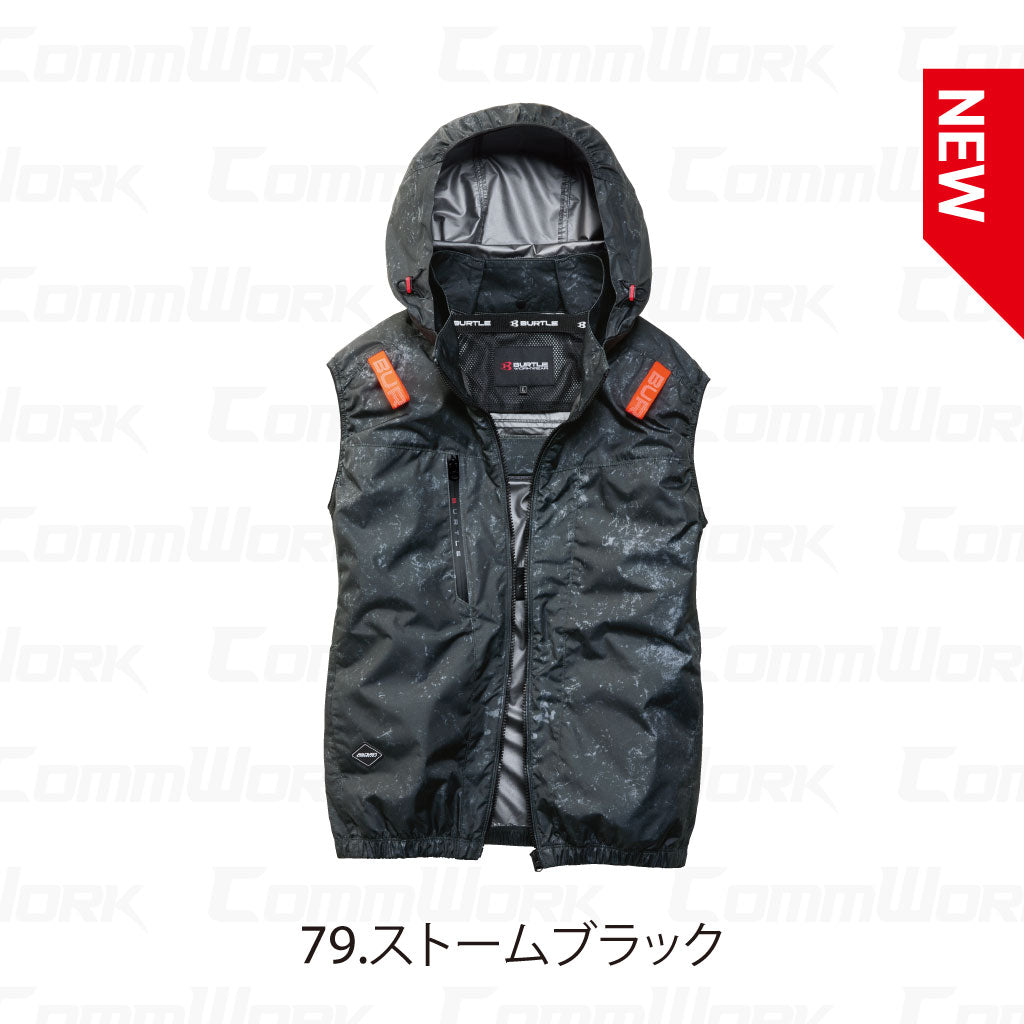 2026【バートル】 AC2094 / AC2094HB エアークラフトベスト【遮熱-8℃】サイドファン / ハイバックファン対応 フルハーネス対応 BURTLE AIRCRAFT