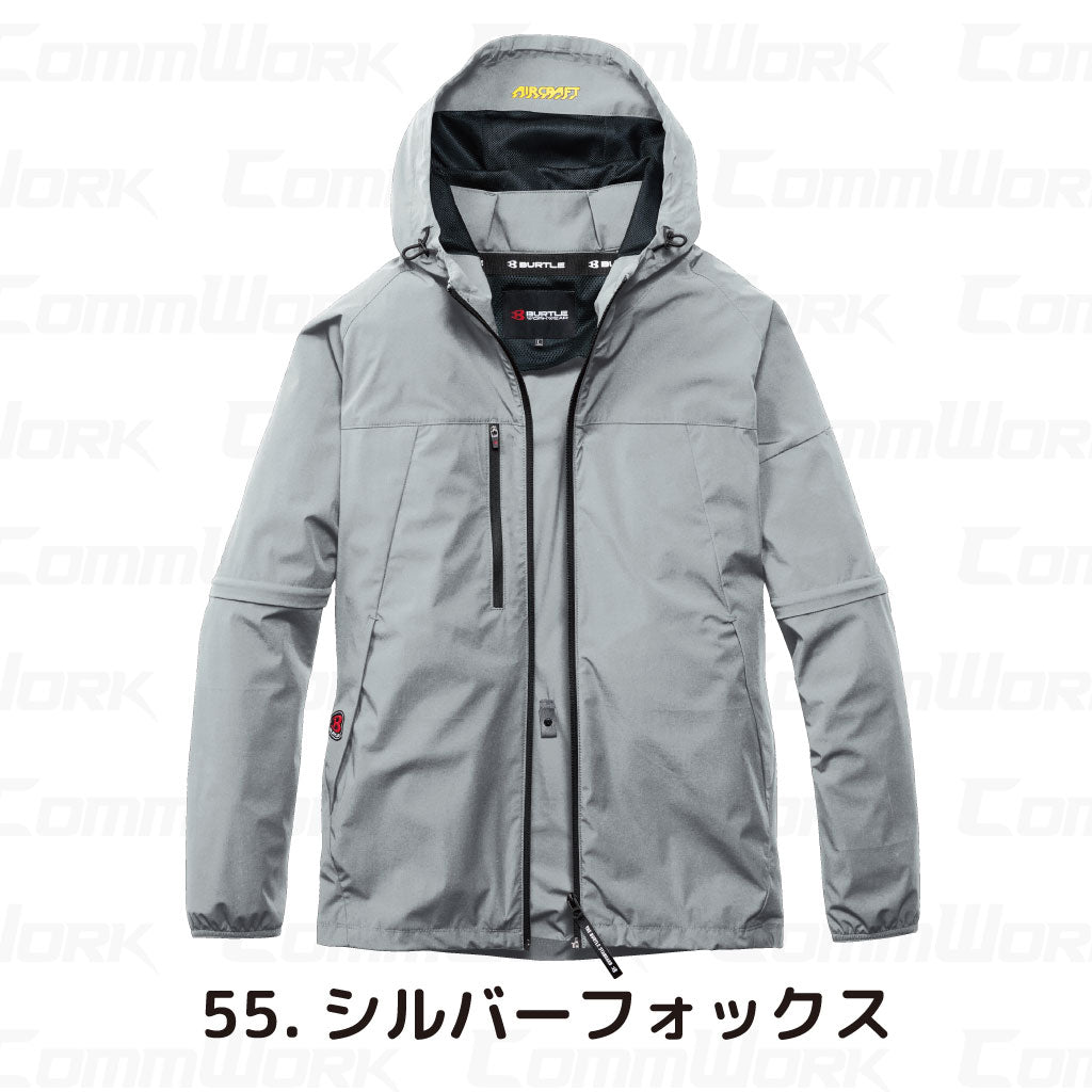 バートル AC2121 エアークラフト 2WAYジャケット 4WAYストレッチ ドライタッチ ローバックファン ユニセックス BURTLE