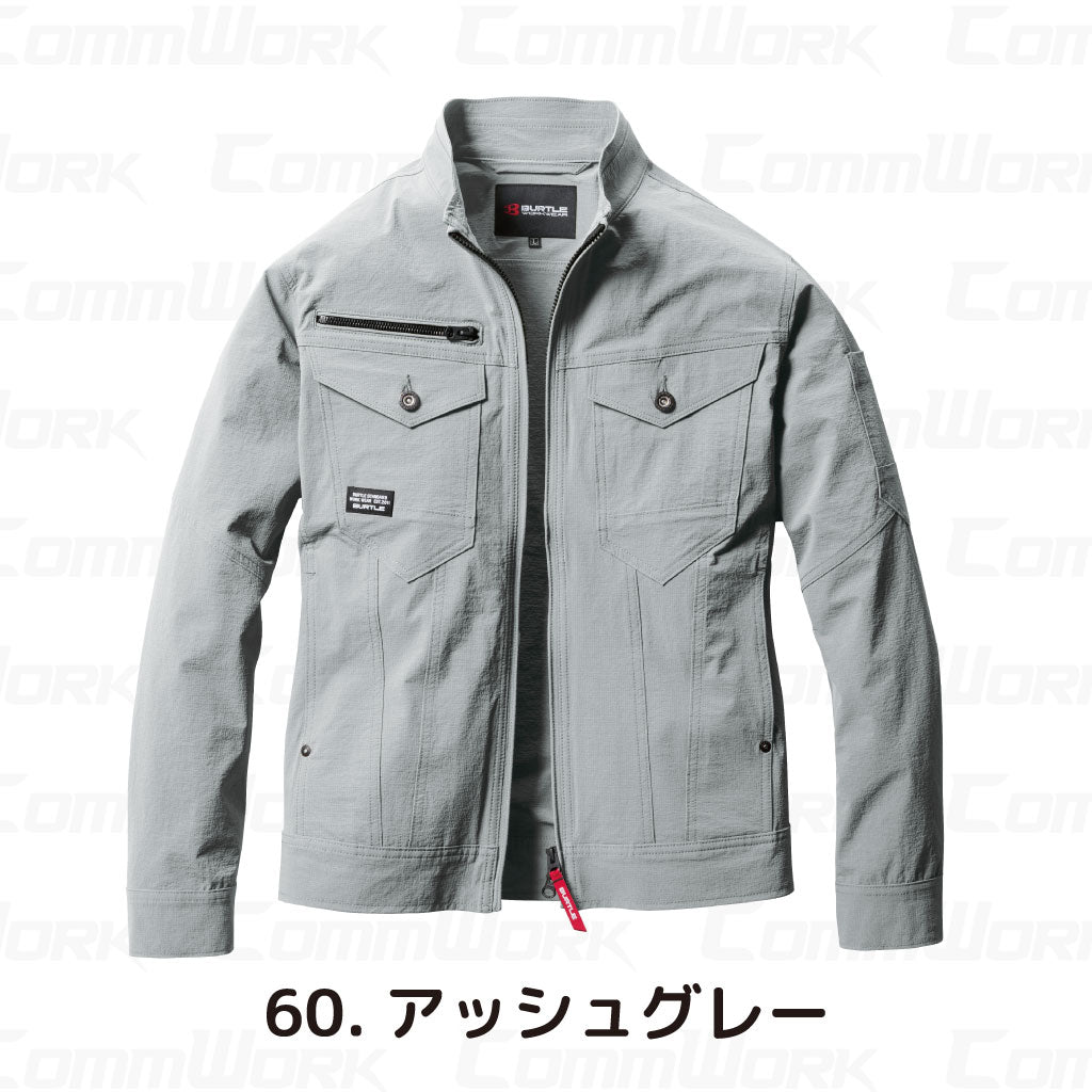バートル BURTLE 5031 ジャケット コーデュラ4WAYストレッチリップ 接触冷感 吸汗速乾 伸長率30% 春夏 ユニセックス 作業服 ブルゾン