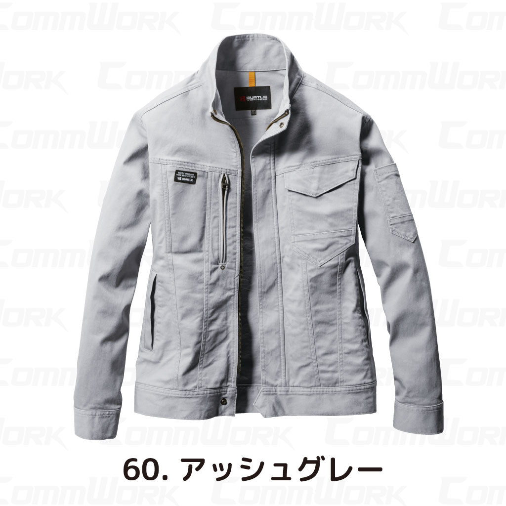 バートル BURTLE 681 ジャケット 綿ストレッチツイル クレイジーストレッチ 伸長率20% 製品洗い加工 防縮 通年 ユニセックス 作業服
