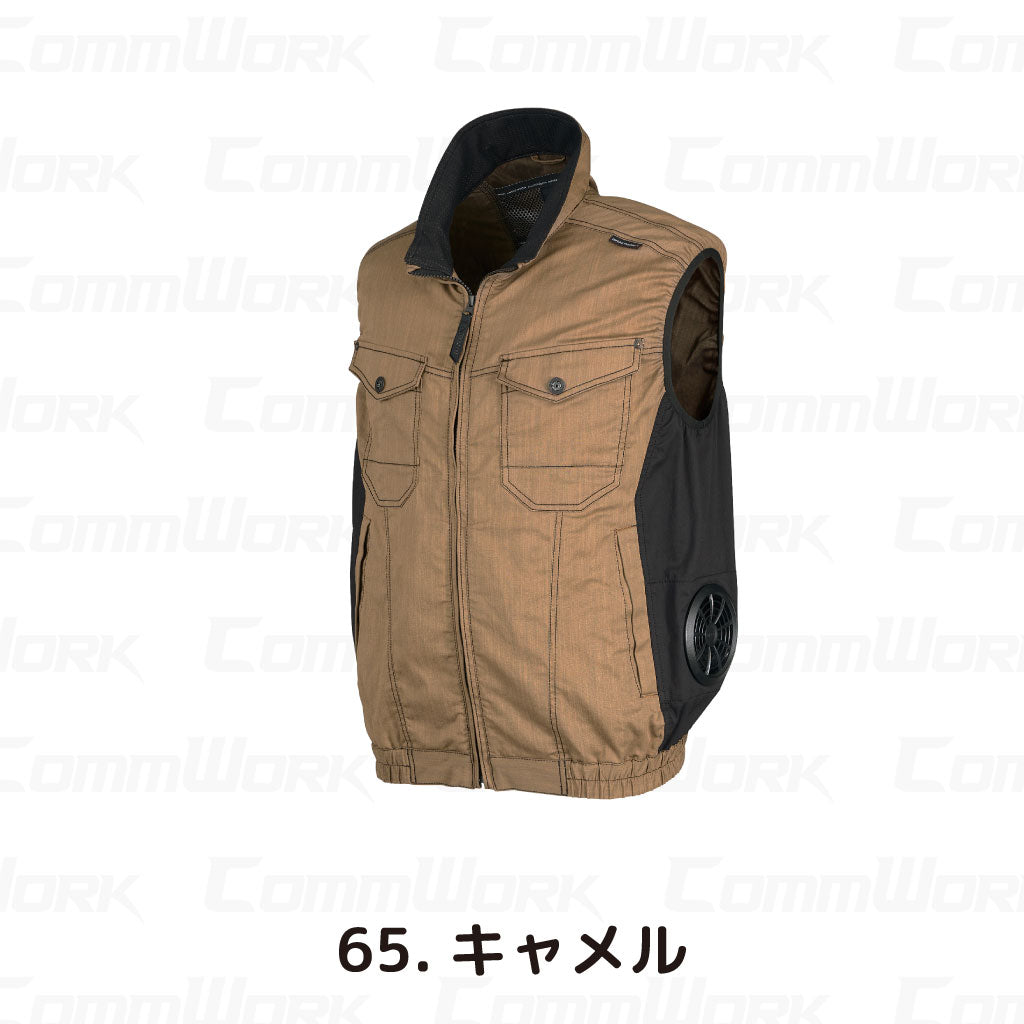 クロダルマ 26896 ベスト エアーセンサー 高ストレッチ サイドファン仕様 907シリーズセットアップ対応