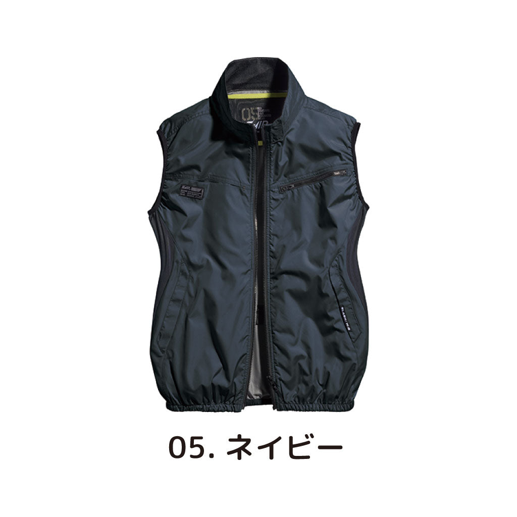 SALE!【シンメン】 05302 S-AIR 遮熱空調ベスト バッグファン仕様 裏チタン加工【遮熱-4.7℃】在庫限り