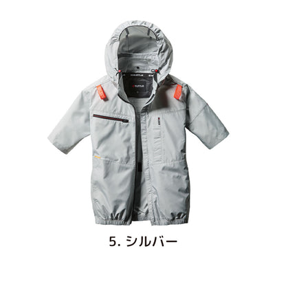 SALE！【バートル】 AC2056 エアークラフト半袖 サイドファン 遮熱 SDGs対応素材 フルハーネス対応 BURTLE AIRCRAFT