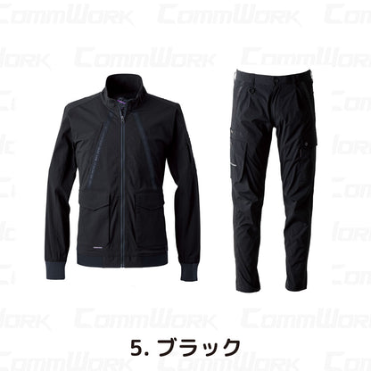 アイズフロンティア #3130 #3132 セットアップ ウィローリップ ナイロンストレッチ 上下セット 吸汗速乾 耐久性 作業服 I'Z FRONTIER