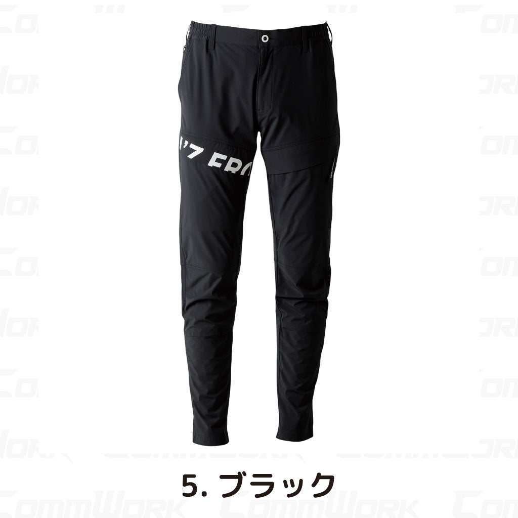 Golfickers ストレッチナイロンパンツ 黒 アイズフロンティア #3492 カーゴパンツ コールドフィール ナイロン