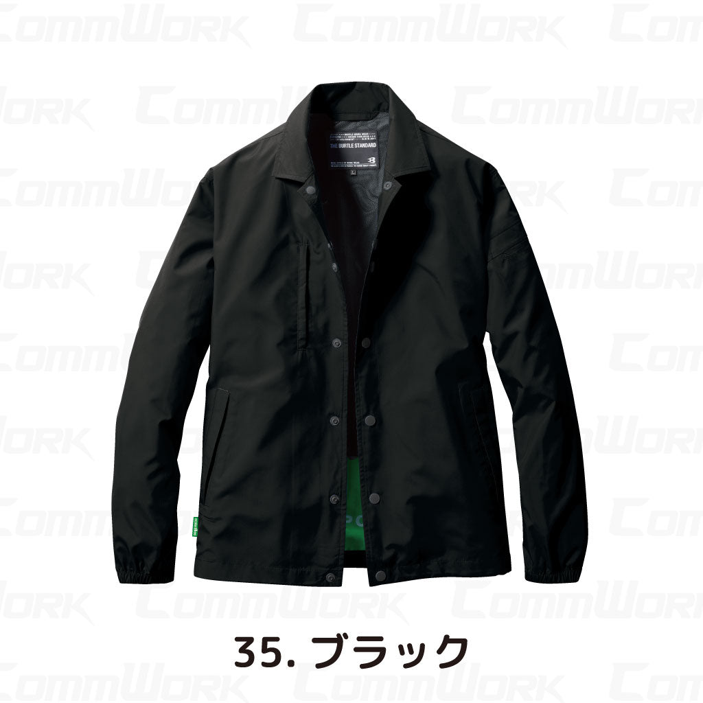 バートル BURTLE 710 コーチジャケット 高密度エコリップストップ  防風 耐久撥水 裏メッシュ SDGs対応 ユニセックス