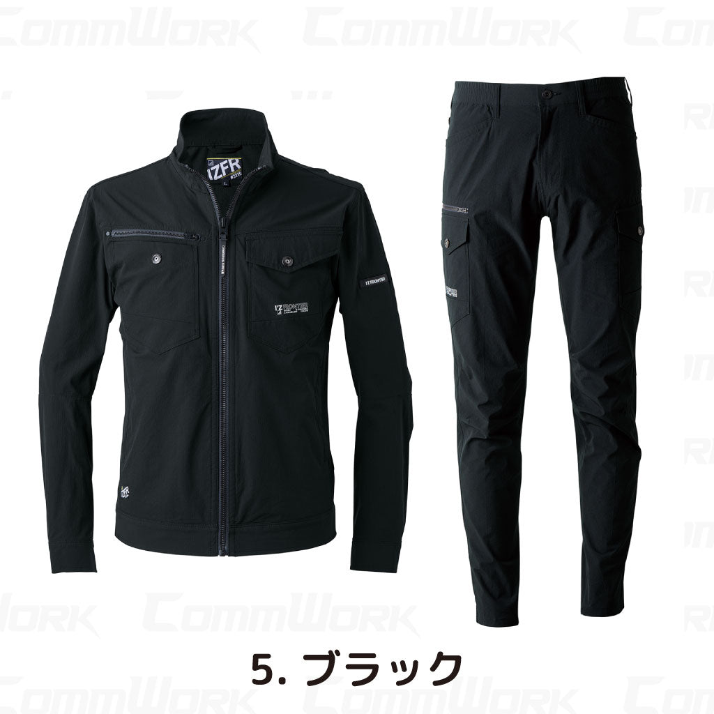 アイズフロンティア #3710 #3712 セットアップ ストレッチナイロン