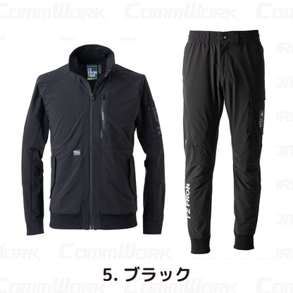 アイズフロンティア #3810 #3813 セットアップ 2026SS 新作 バックドライストレッチ 上下セット 高通気 ジョガーパンツ 軽量 作業服 I'Z FRONTIER