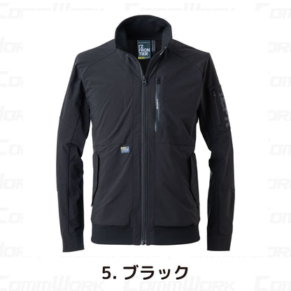 アイズフロンティア #3810 バックドライストレッチワークジャケット  裏面ドライ 接触冷感 高通気 軽量 吸汗速乾 作業服 I'Z FRONTIER