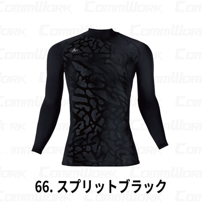 BURTLE 4091 ホットフィッテッド 4WAYストレッチ 裏起毛 吸汗速乾 消臭テープ 制電ケア フラットロック縫製 長袖 インナー コンプレッション 男女兼用 作業服 作業着 バートル
