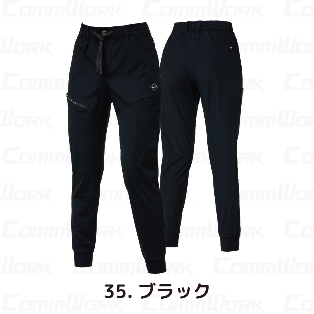 ートル BURTLE 4099 ジョガーパンツ クレイジーストレッチ 接触冷感 吸汗速乾 UVカットUPF50+ 4WAY 軽量 イージーパンツ ユニセックス