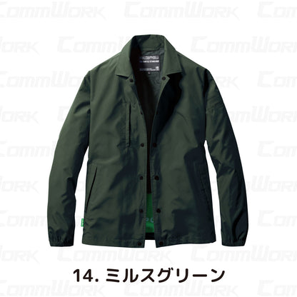 バートル BURTLE 710 コーチジャケット 高密度エコリップストップ  防風 耐久撥水 裏メッシュ SDGs対応 ユニセックス