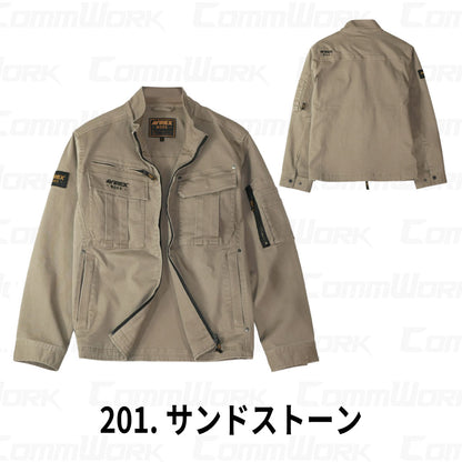 AVIREX WORK AV405 ストレッチコットン ワークジャケット 作業服 作業着 アビレックスワーク