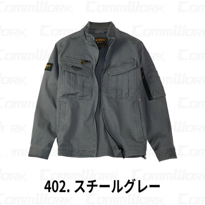 AVIREX WORK AV405 ストレッチコットン ワークジャケット 作業服 作業着 アビレックスワーク