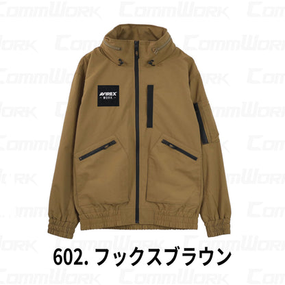 AVIREX WORK AV418 フライトジャケット タスランナイロン 撥水防風  作業服 作業着 アビレックスワーク