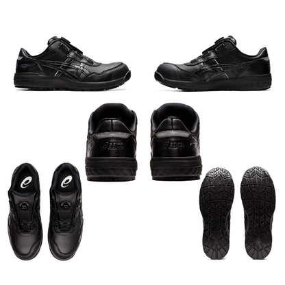 アシックス CP306 BOA 安全靴 ローカット 背面 上面　側面　底面