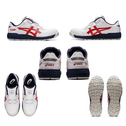 アシックス CP306 BOA 安全靴 ローカット 背面 上面　側面　底面