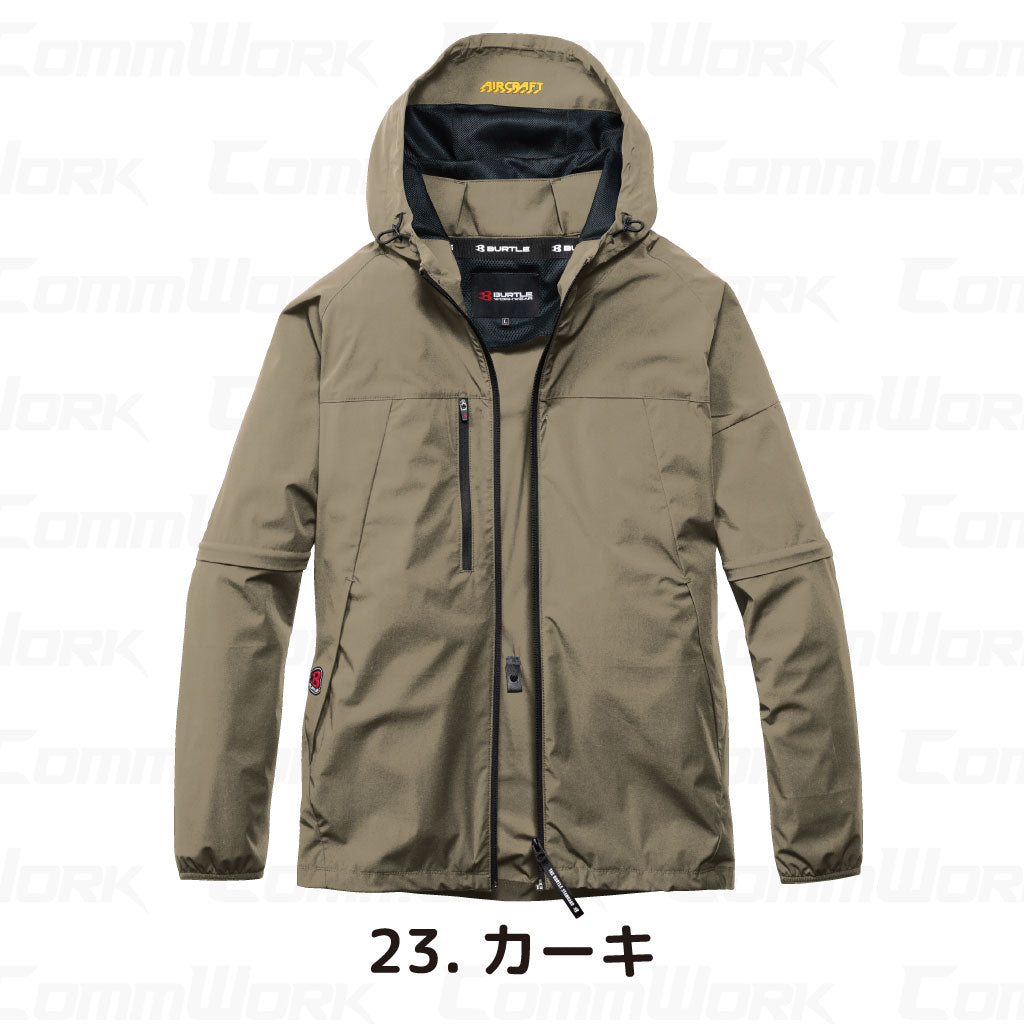 バートル AC2121 エアークラフト 2WAYジャケット 4WAYストレッチ ドライタッチ ローバックファン ユニセックス BURTLE