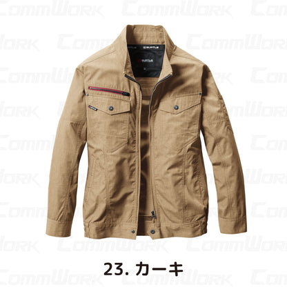 バートル AC7141 エアークラフトブルゾン 日本製 高密度T/C素材 綿混 フルハーネス対応 ユニセックス BURTLE