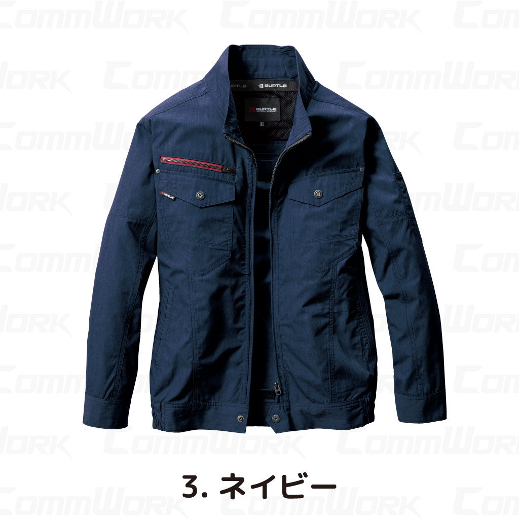 バートル AC7141 エアークラフトブルゾン 日本製 高密度T/C素材 綿混 フルハーネス対応 ユニセックス BURTLE