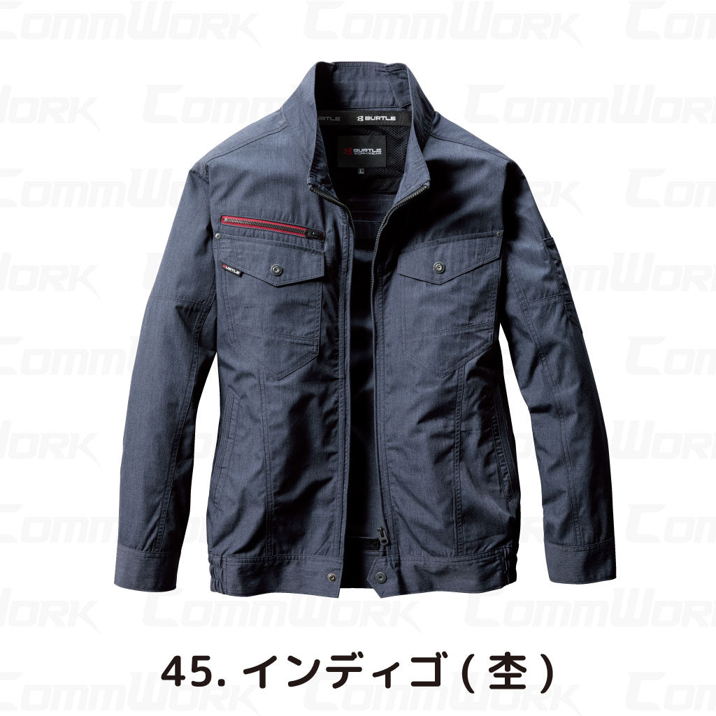バートル AC7141 エアークラフトブルゾン 日本製 高密度T/C素材 綿混 フルハーネス対応 ユニセックス BURTLE