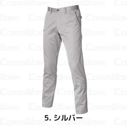バートル BURTLE 1713 パンツ フラットレギュラーパンツ ストレッチライトツイル 伸長率20% 製品制電 JIS適合 形態回復 春夏 ユニセックス 作業服 ズボン