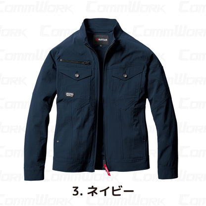 バートル BURTLE 5031 ジャケット コーデュラ4WAYストレッチリップ 接触冷感 吸汗速乾 伸長率30% 春夏 ユニセックス 作業服 ブルゾン