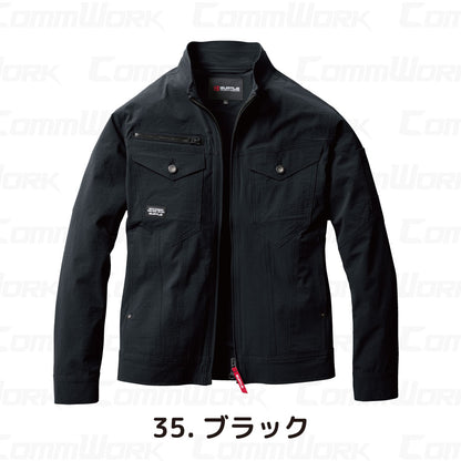 バートル BURTLE 5031 ジャケット コーデュラ4WAYストレッチリップ 接触冷感 吸汗速乾 伸長率30% 春夏 ユニセックス 作業服 ブルゾン