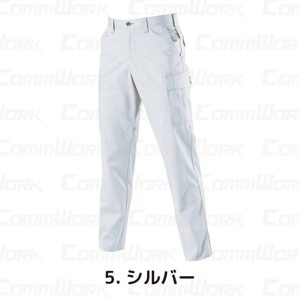 バートル BURTLE 6086 カーゴパンツ T/Cライトツイル 日本製素材 製品制電 JIS適合 春夏 ユニセックス 作業服 ズボン