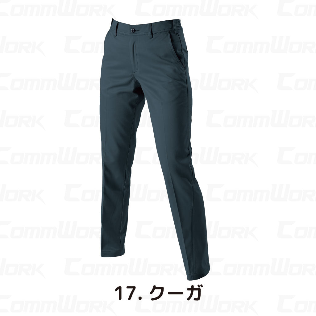 バートル BURTLE 6089 レディースパンツ T/Cライトツイル 日本製素材 製品制電 JIS適合 透け防止 春夏 女性用 作業服 スラックス ズボン