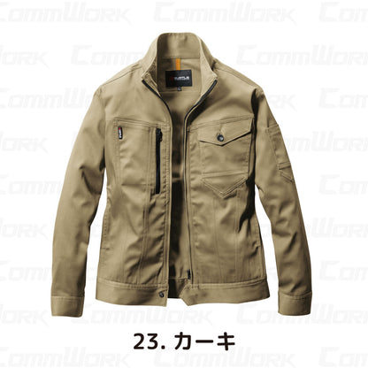 バートル BURTLE 671 ジャケット クレイジーストレッチCool T/Cストレッチツイル 伸長率20% 吸汗速乾 スリム ユニセックス 作業服