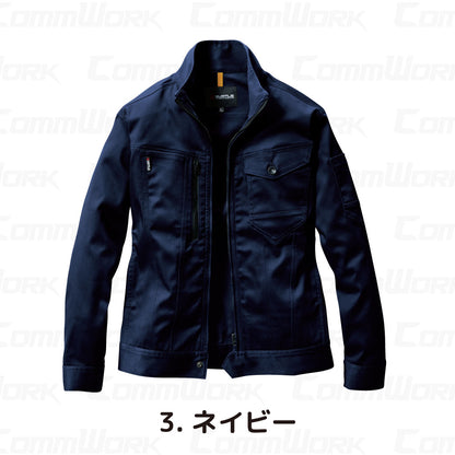 バートル BURTLE 671 ジャケット クレイジーストレッチCool T/Cストレッチツイル 伸長率20% 吸汗速乾 スリム ユニセックス 作業服