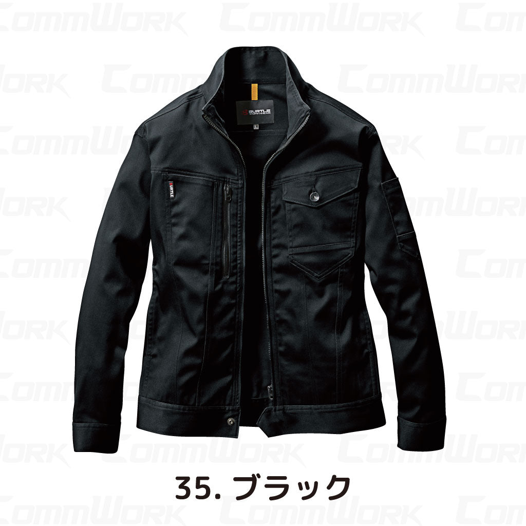 バートル BURTLE 671 ジャケット クレイジーストレッチCool T/Cストレッチツイル 伸長率20% 吸汗速乾 スリム ユニセックス 作業服