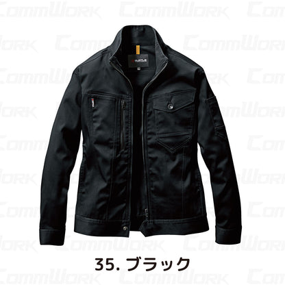 バートル BURTLE 671 ジャケット クレイジーストレッチCool T/Cストレッチツイル 伸長率20% 吸汗速乾 スリム ユニセックス 作業服