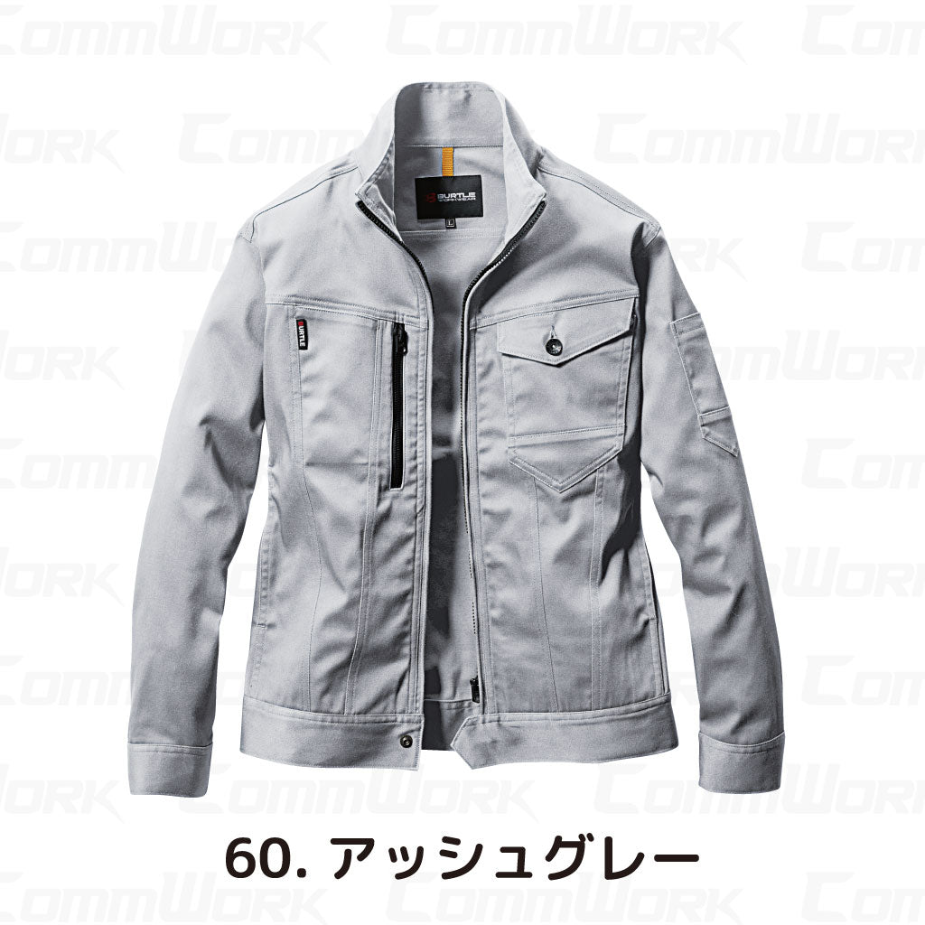 バートル BURTLE 671 ジャケット クレイジーストレッチCool T/Cストレッチツイル 伸長率20% 吸汗速乾 スリム ユニセックス 作業服