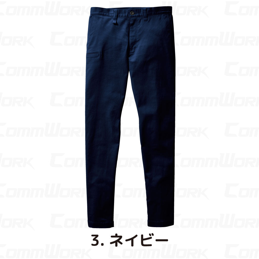 バートル BURTLE 683 パンツ フラットレギュラー  綿ストレッチツイル クレイジーストレッチ 伸長率20% 製品洗い加工  通年 ユニセックス 作業服 ズボン