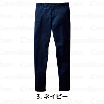 バートル BURTLE 683 パンツ フラットレギュラー  綿ストレッチツイル クレイジーストレッチ 伸長率20% 製品洗い加工  通年 ユニセックス 作業服 ズボン
