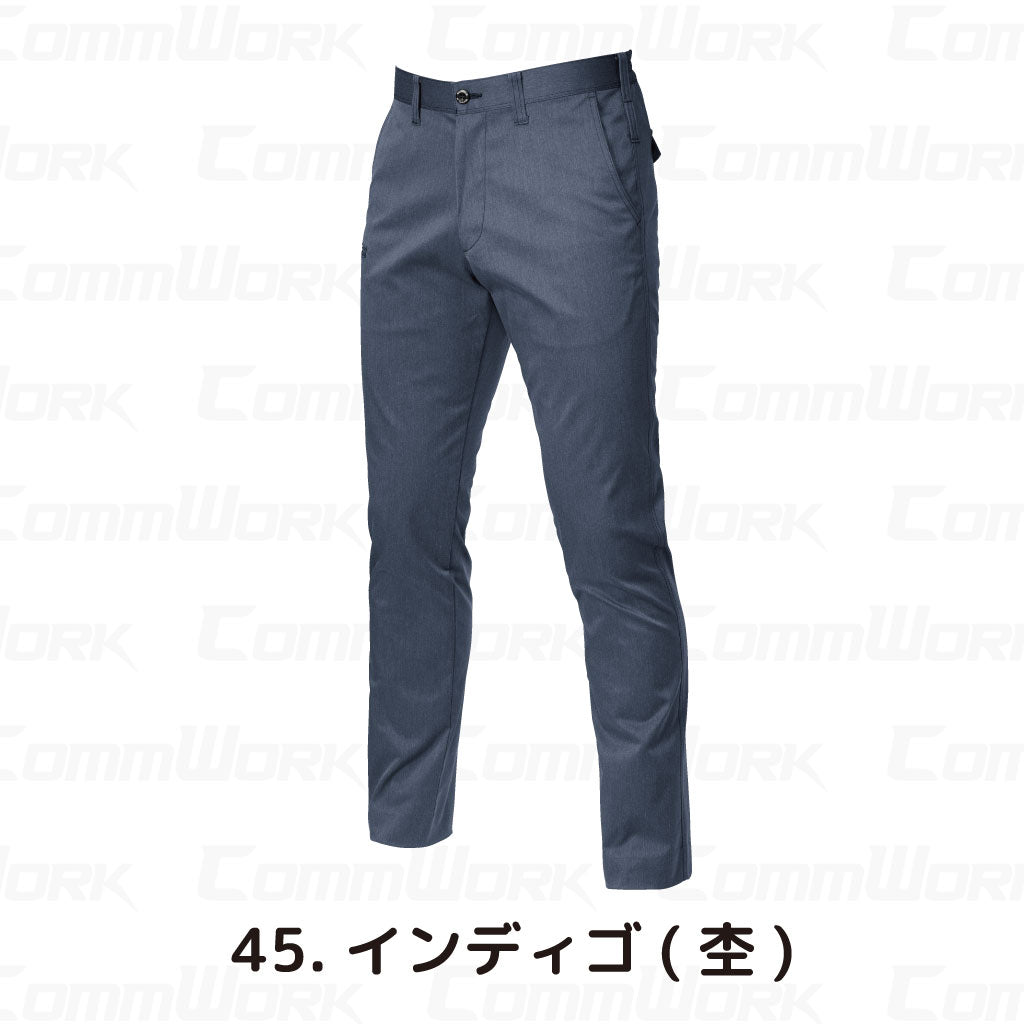 バートル BURTLE 7043 パンツ エコストレッチドビー 日本製素材 吸汗速乾 製品制電 春夏 ユニセックス 作業服 スラックス ズボン