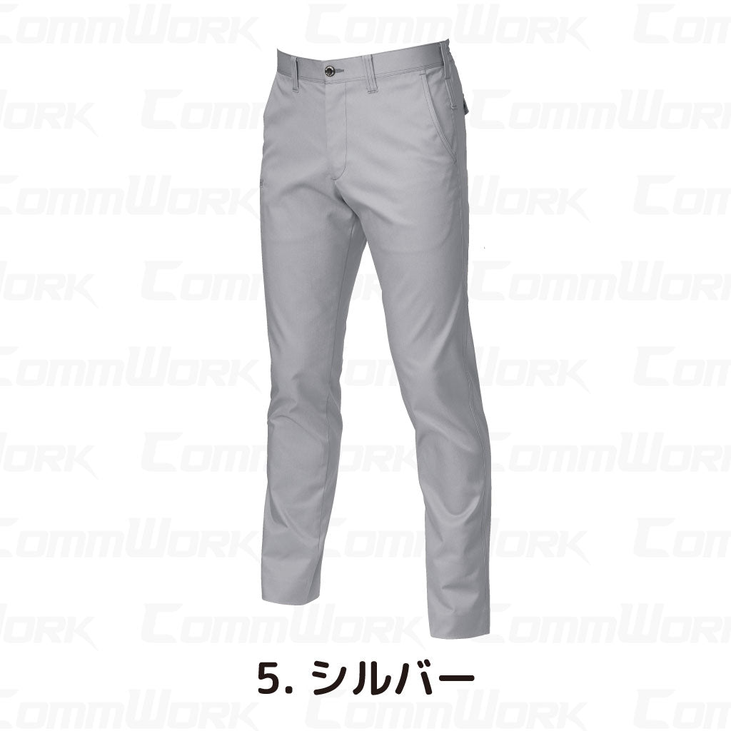 バートル BURTLE 7043 パンツ エコストレッチドビー 日本製素材 吸汗速乾 製品制電 春夏 ユニセックス 作業服 スラックス ズボン