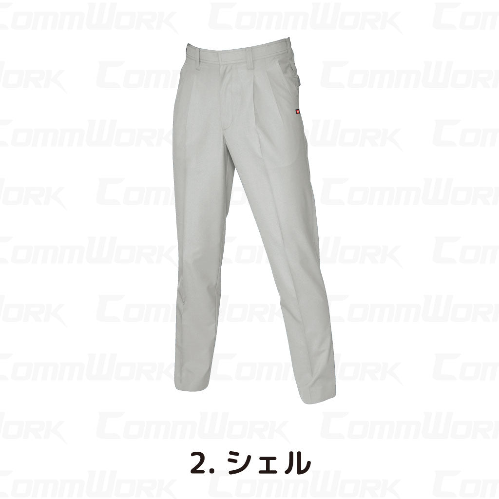 バートル BURTLE 7067 パンツ ソフトトロピカル 日本製素材 吸汗速乾 防汚 製品制電 春夏 男女兼用 作業服 スラックス ズボン