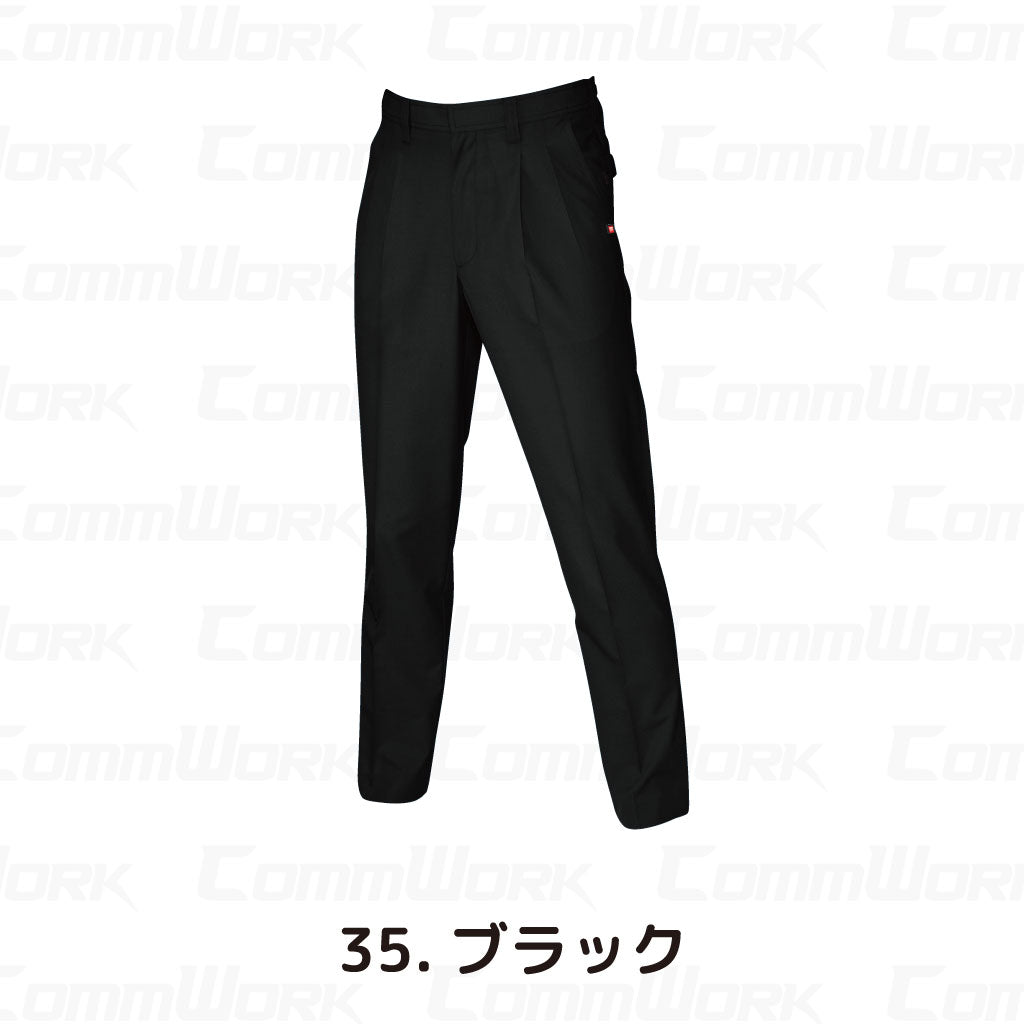 バートル BURTLE 7067 パンツ ソフトトロピカル 日本製素材 吸汗速乾 防汚 製品制電 春夏 男女兼用 作業服 スラックス ズボン