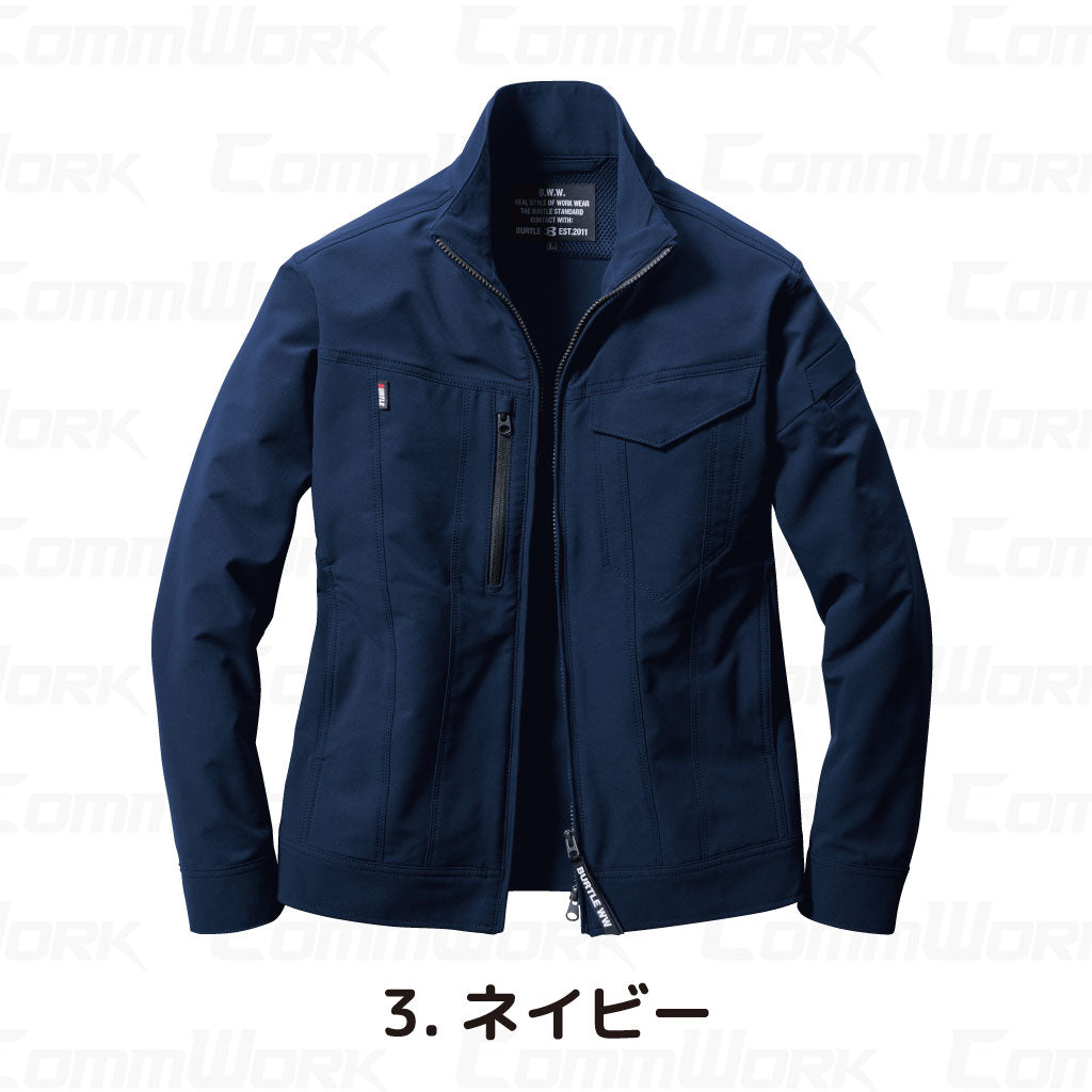 バートル BURTLE 9511 ジャケット エアーライト 4WAYストレッチ 吸水速乾 製品制電 JIS適合 春夏 男女兼用 作業服 ブルゾン
