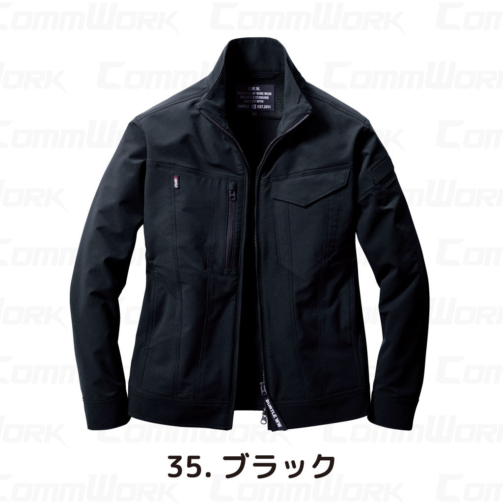バートル BURTLE 9511 ジャケット エアーライト 4WAYストレッチ 吸水速乾 製品制電 JIS適合 春夏 男女兼用 作業服 ブルゾン